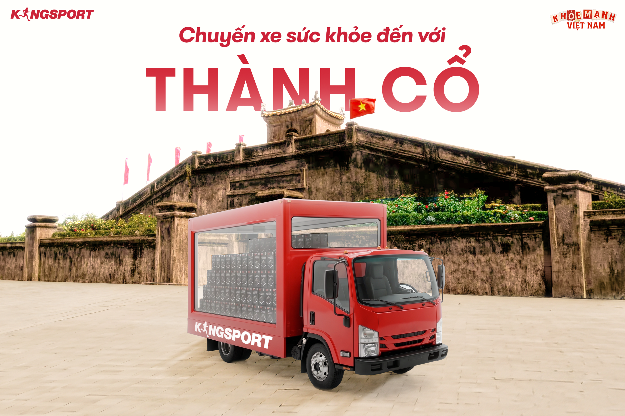 CHUYẾN XE SỨC KHỎE KINGSPORT VỀ QUẢNG TRỊ
